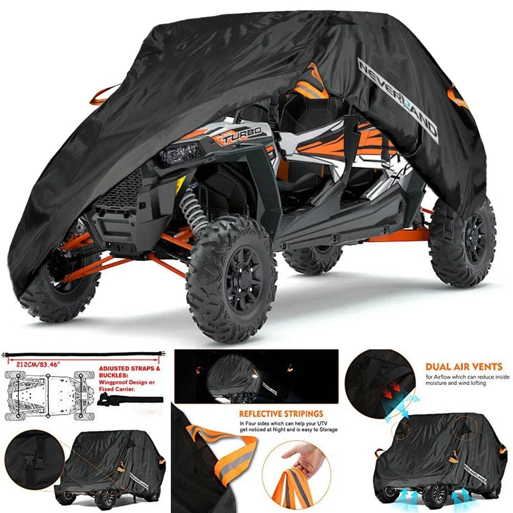 Utility Vehicle Cover for Polaris Ranger Crew XP 900 1000 (2013–2023)