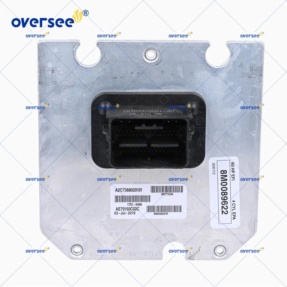 8M0043887 ECU ECM for Mercury F60 (2006–2015) 4 Cyl 60HP Outboard Engine