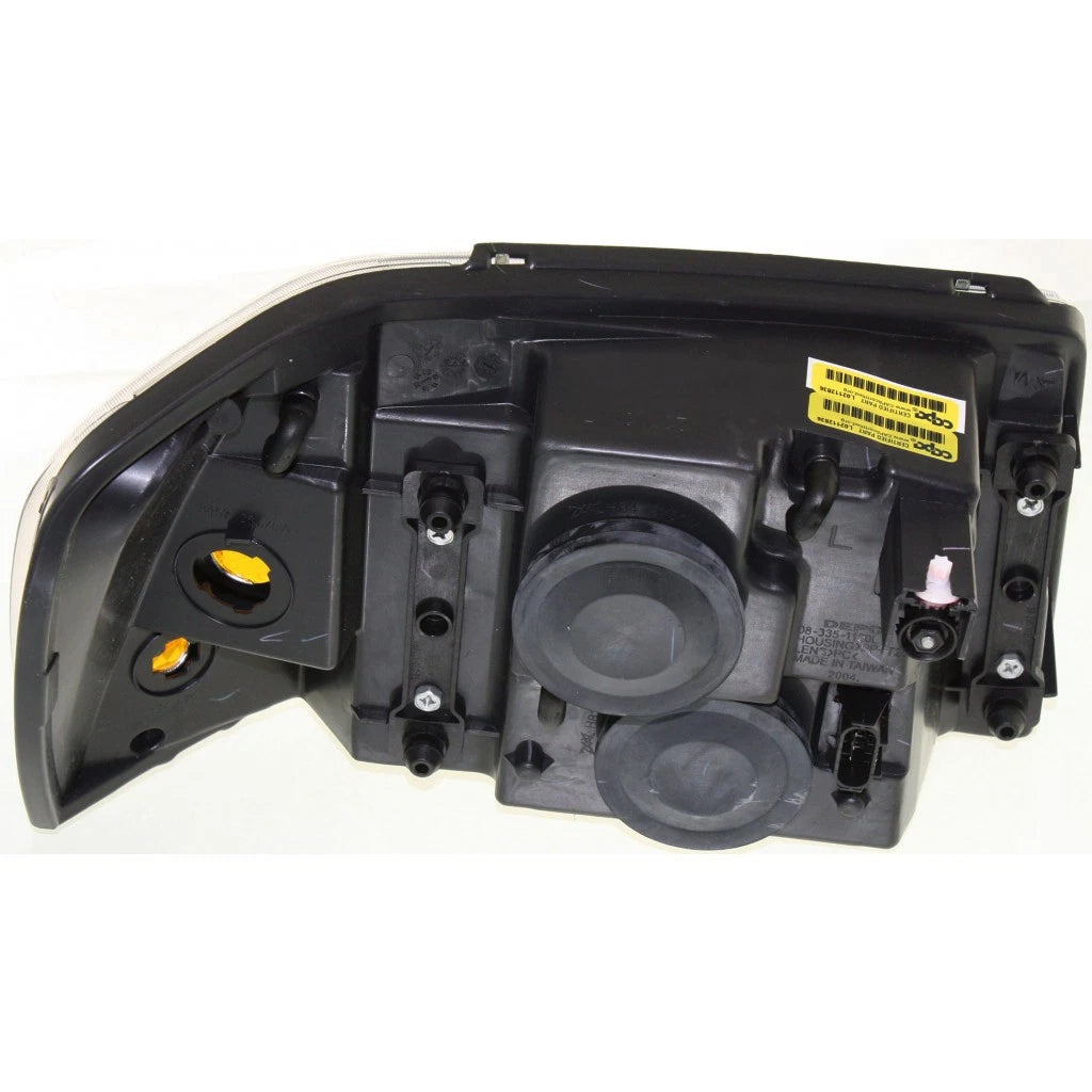 Driver Side Headlight for GMC Envoy XUV (2004–2005) GM2502220, CLX-M0-335-1120L-AS-CL360A52