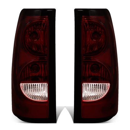 Smoked Rear Brake Tail Lights for Chevy Silverado 1500 2500 3500 (2003–2007)