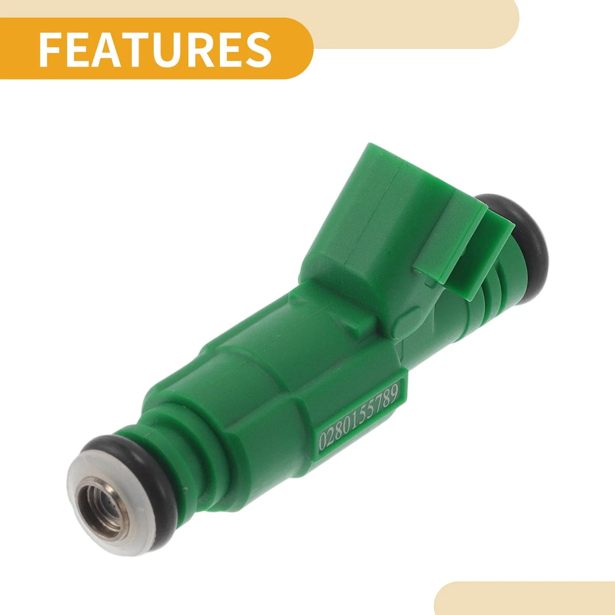 1 Pc Fuel Injector No. 0280155789/53030778 for Dodge B1500 (1996–1998)
