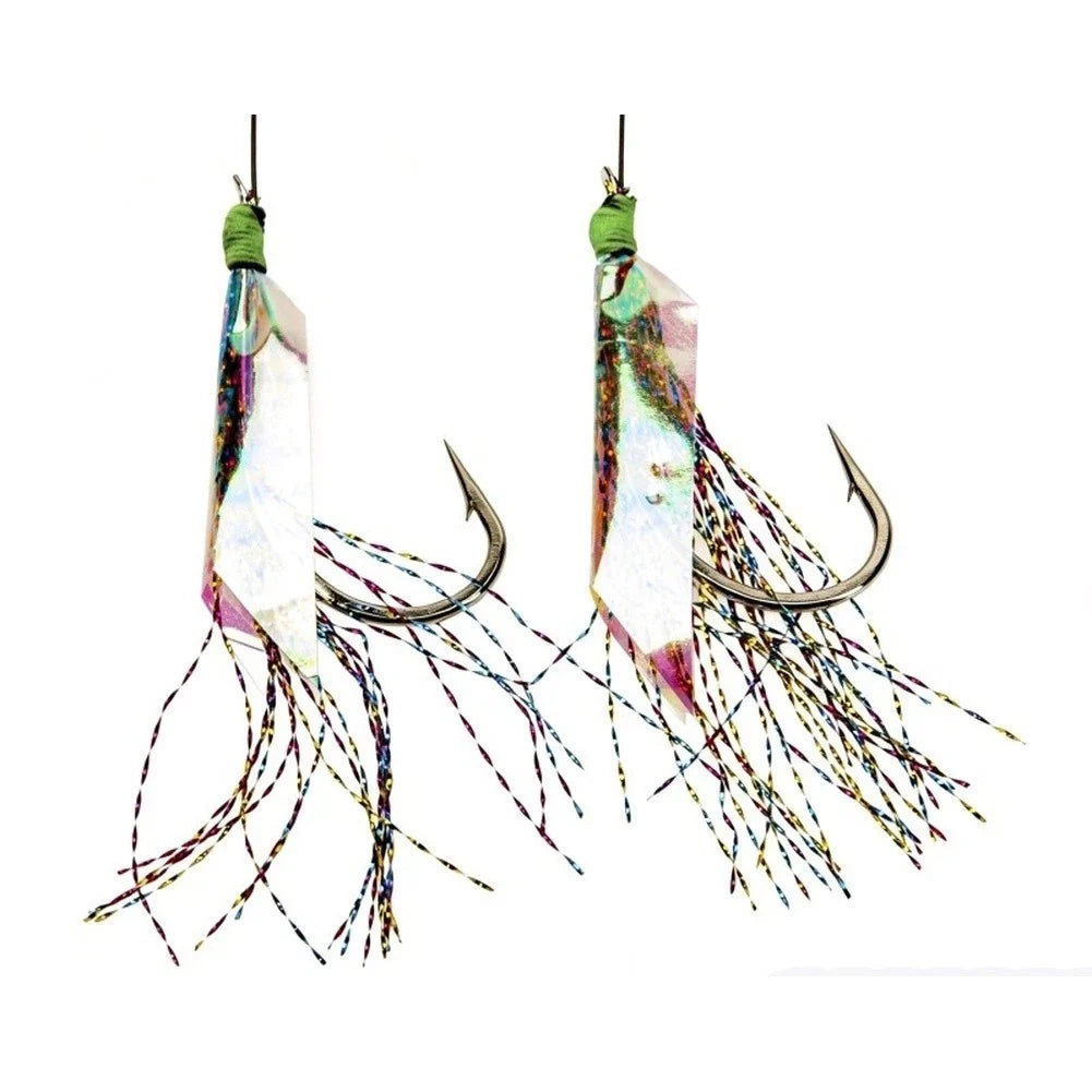 4cm Fish Skin Hook for Seabass Bigeye Fishing (Saltwater)