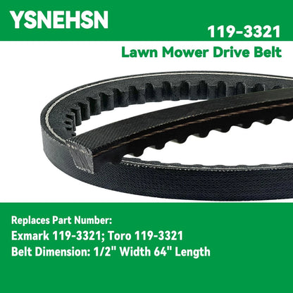 Drive Belt for Exmark Toro (Fits 1/2" x 64)