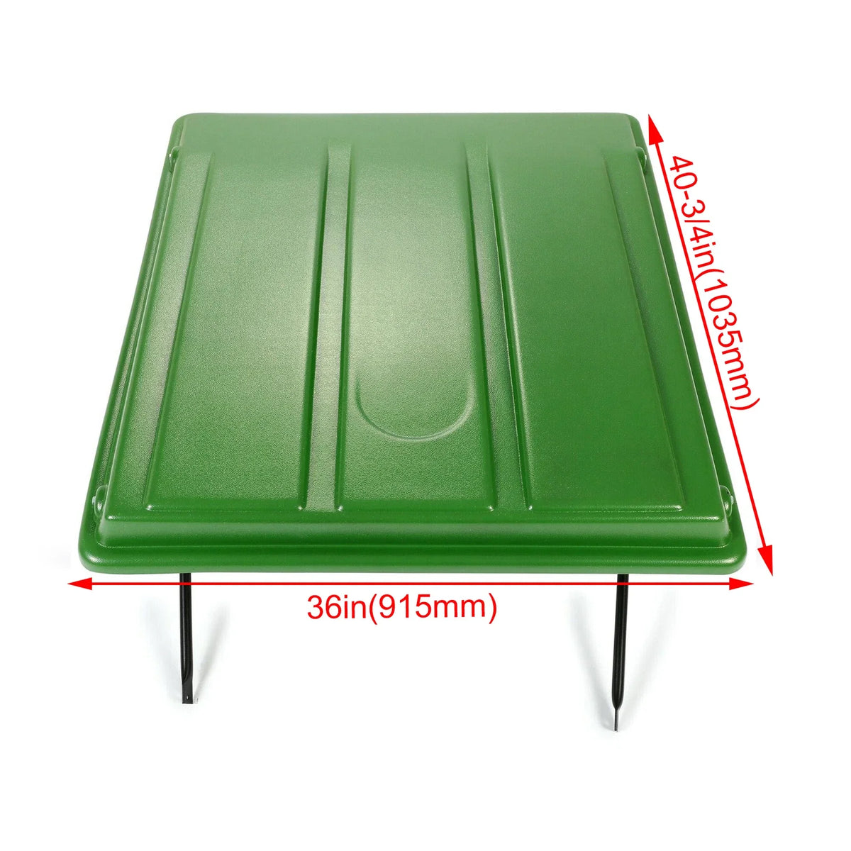 Green Top Cab Canopy with Bracket for John Deere Compact Utility Tractors (W/ROPS)