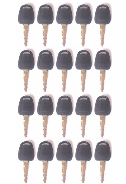 20pc Key Set for Doosan Daewoo F900 Excavator Bobcat E80