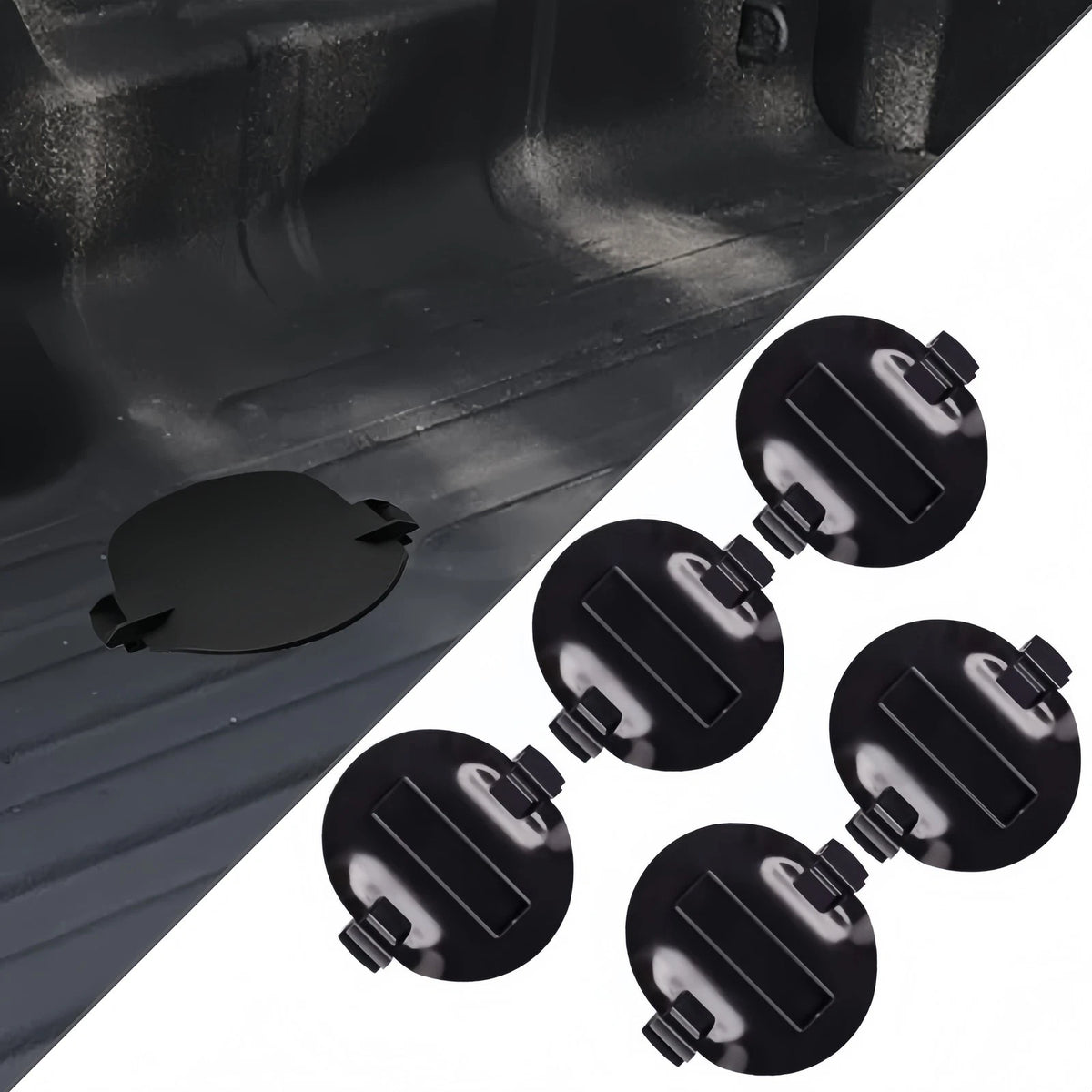 5X Wheel Mount Covers for GMC Sierra & Chevrolet Silverado 3500HD (MTG84756187, MTG84756188)