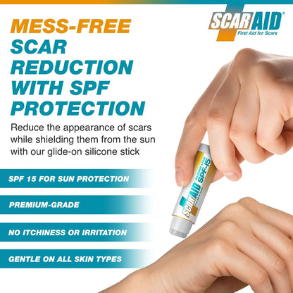 Silicone Scar Gel Stick for Mess-Free Treatment (4.25g)