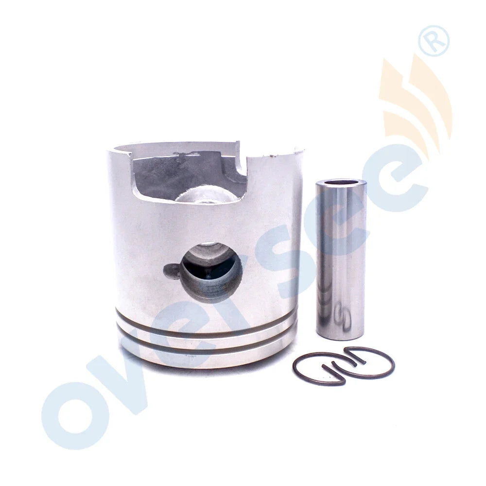2pcs STD Piston Set for Yamaha Parsun 25 30HP Outboard (61N-11631-00-95)