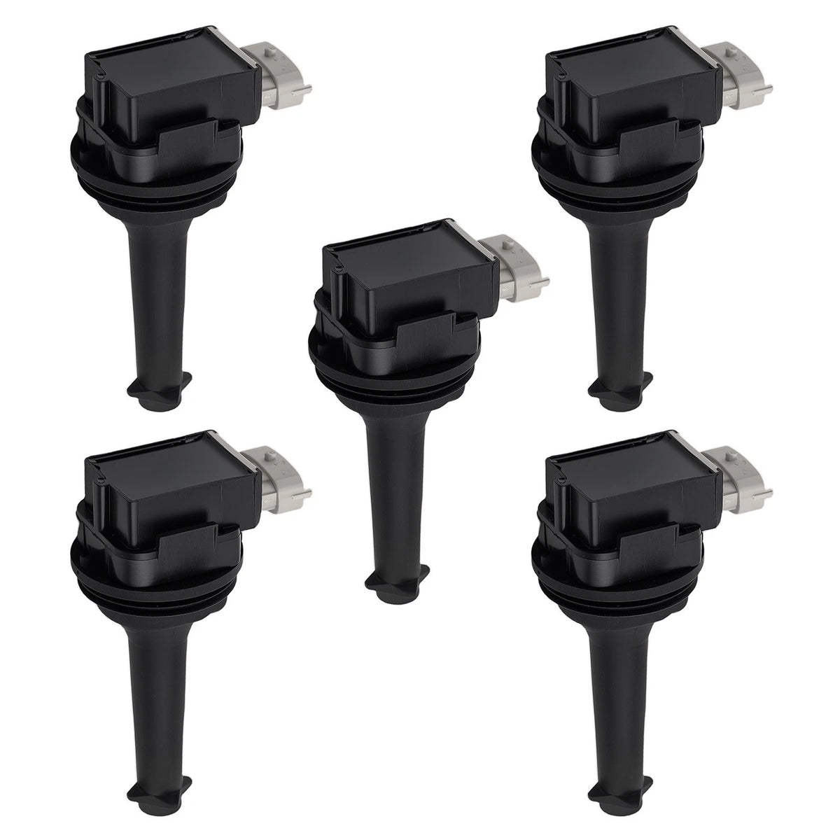 Set of 5 Ignition Coils for Volvo S60 V50 S40 (2004–2016) 94RVQI