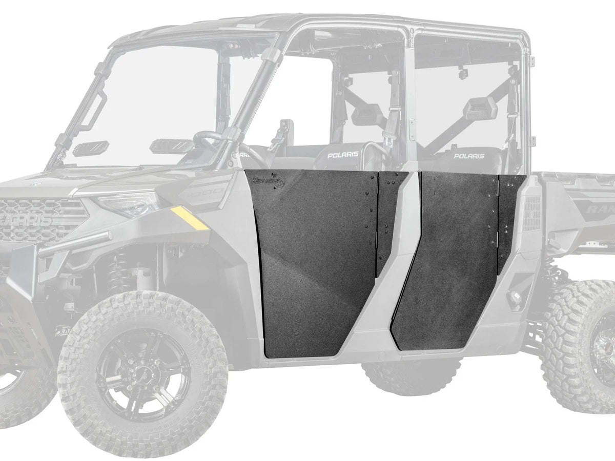 SuperATV HDPE Half Doors for Polaris Ranger XP 1000 (2019–2025)