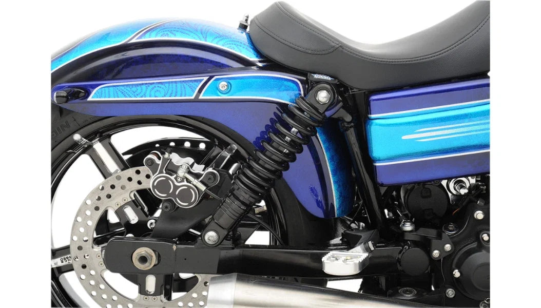 11" Ride-Height Adjustable Shocks for Harley Dyna