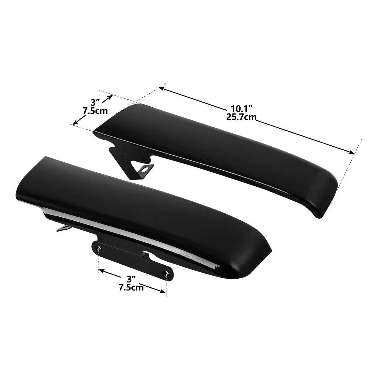 Fender Saddlebag Filler Panels for Harley Touring (2014–2024)