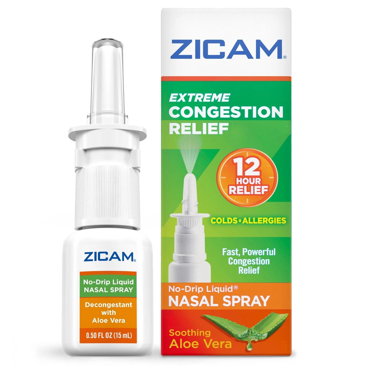 Zicam Extreme Congestion Relief Nasal Spray 0.5 Fl Oz (Pack of 1)