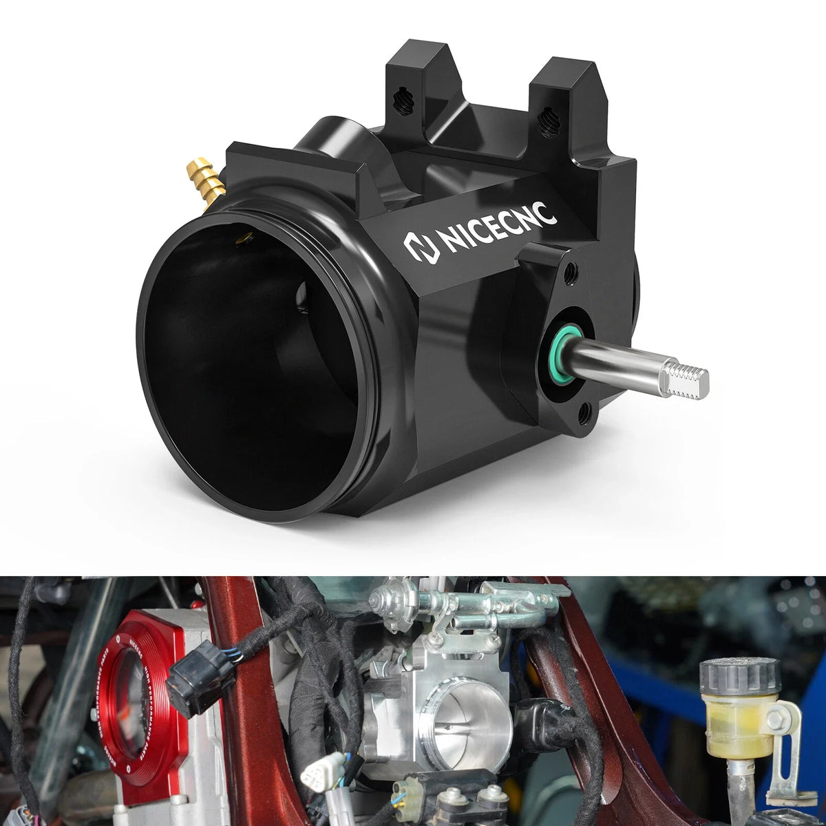 Throttle Body Kit 50MM for Yamaha Raptor 700/700R (2008–2026)