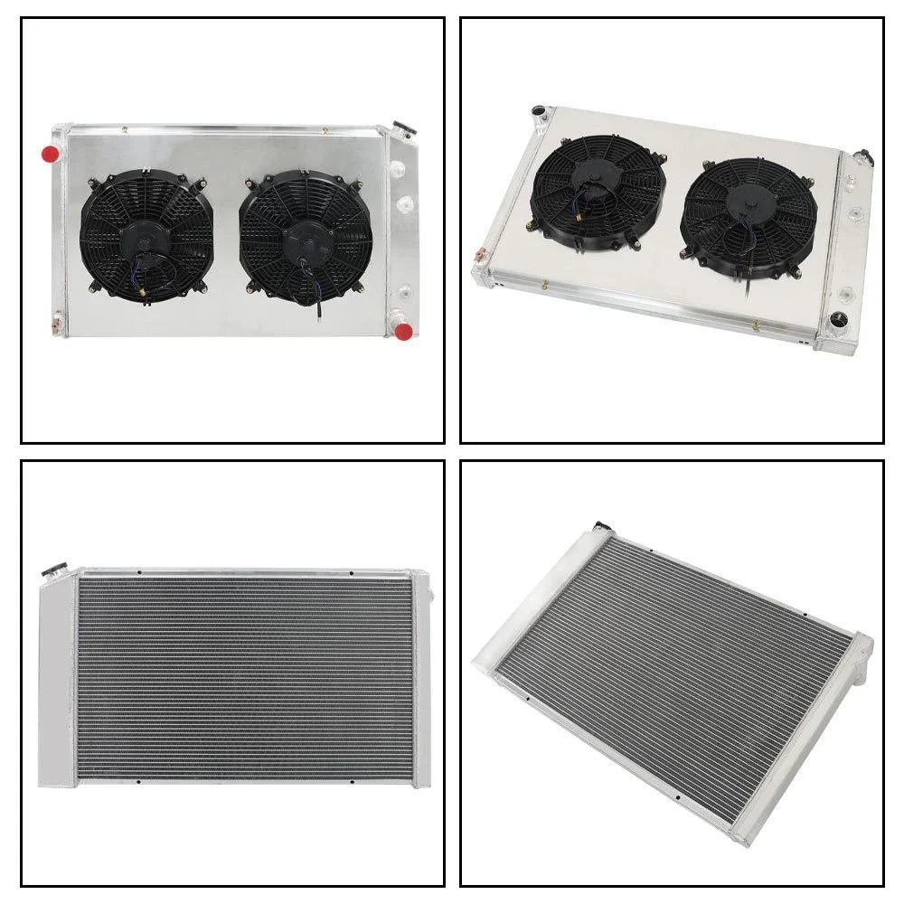 3 Row Radiator Shroud Fan for Chevy C/K C10 C20 C30 K10/K20 (1973–1991) CC716