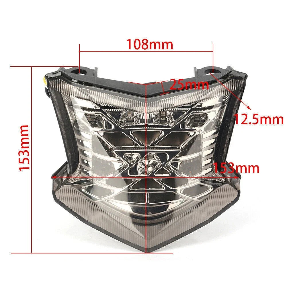 LED Integrated Tail Turn Signal Light for Kawasaki Z900/Z650 (2017–2023) 1PC