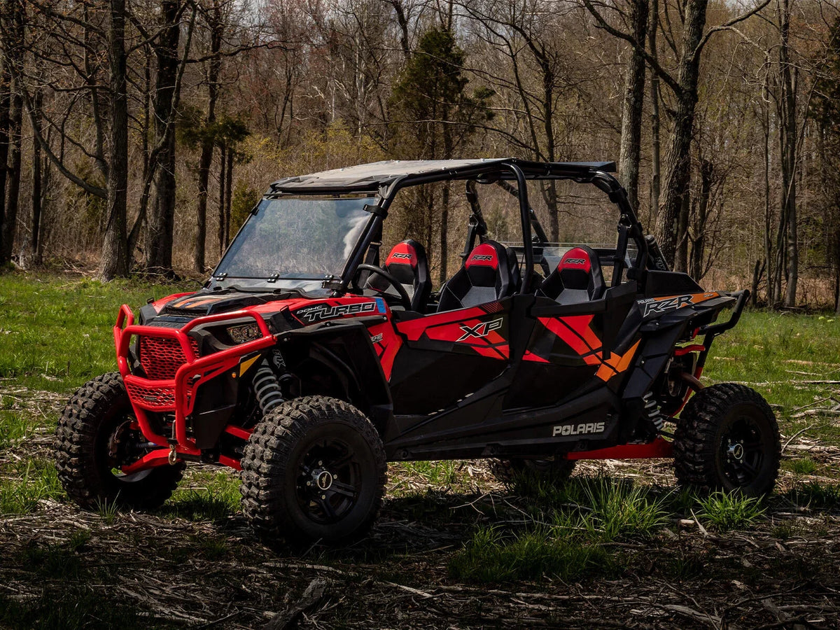 High Clearance Boxed A-Arms for Polaris RZR XP Turbo (2016–2021) - Red