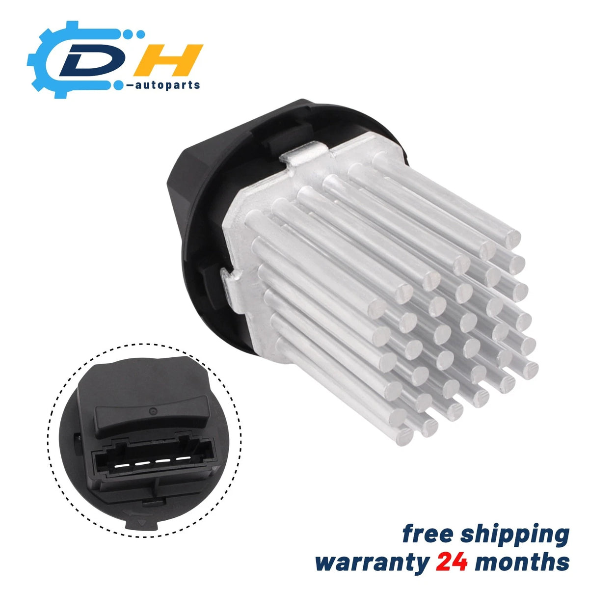 Blower Motor Resistor for Volvo S60 V60 XC60 (2007–2018) 30767040