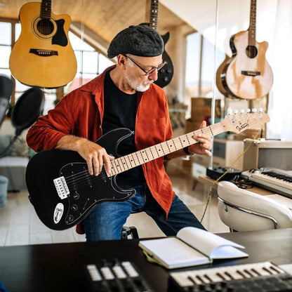 39" Full Size GST Electric Guitar with 20W Amp & Accessories