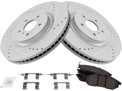 Brake Pad and Rotor Kit for Infiniti Q70L (2015–2019) 49168BBVP