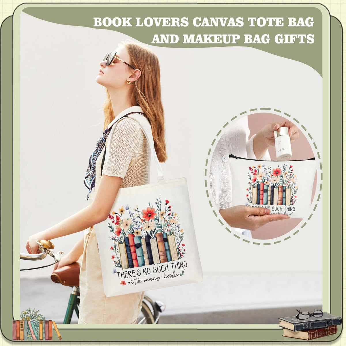 SiplyHaven Book Lover Gifts for Women (Christmas)