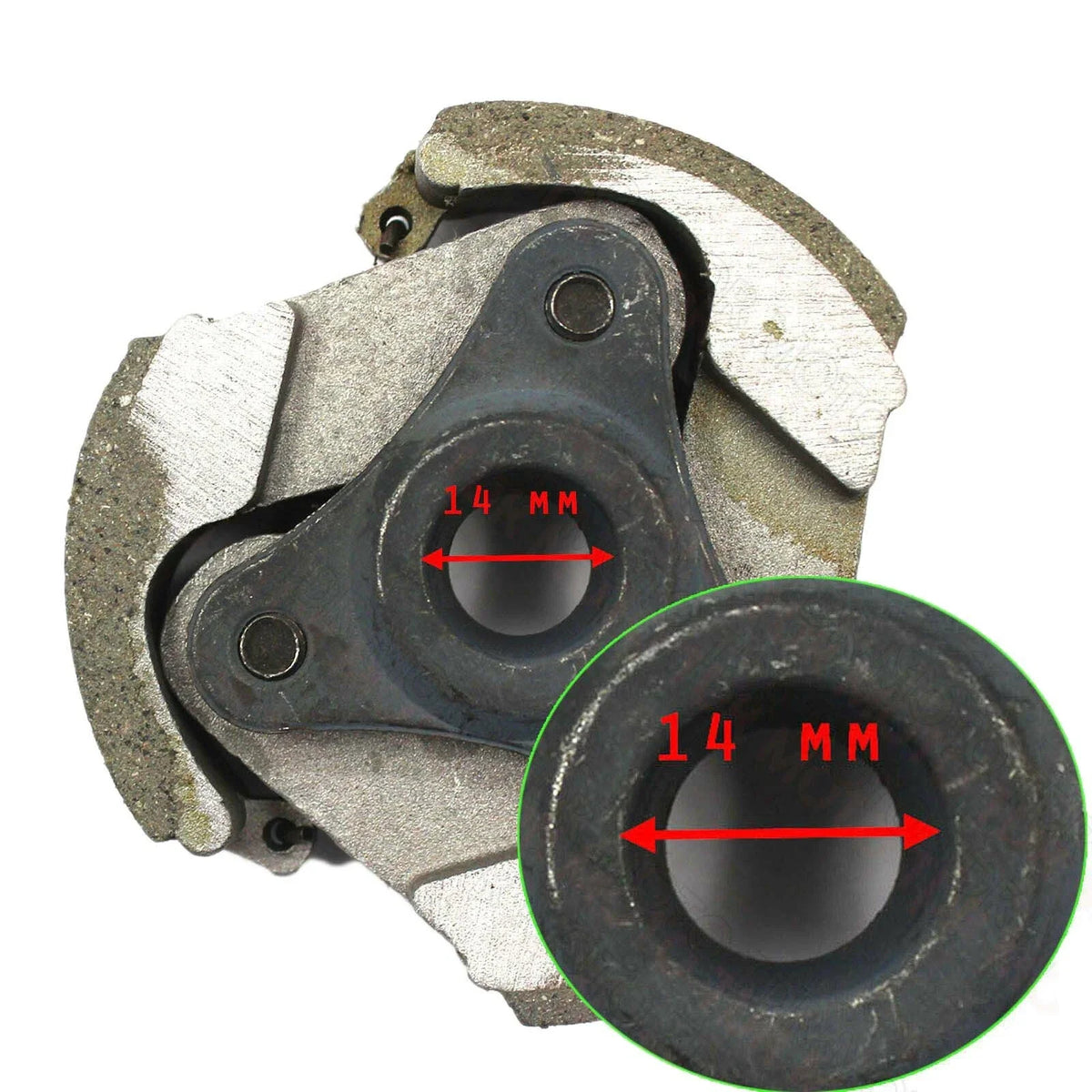 Clutch Plate for 43cc 47cc 49cc Mini Chopper Pocket Dirt Bike ATV Scooter 3 Shoes