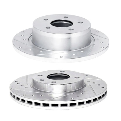 Drilled and Slotted Brake Rotors for Lincoln Zephyr (2006) ALX-PAU-DF-7004-54251-CLA4