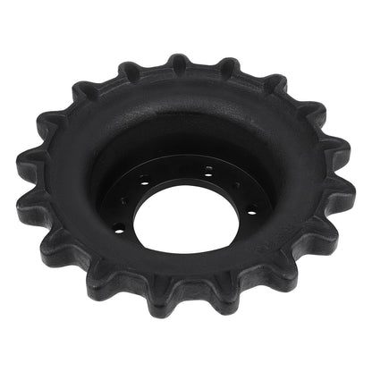 17 Teeth Drive Sprocket for Bobcat T750 T770 T870 (2012–2023) 7107787 Steel 6-Bolt