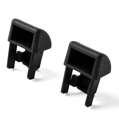 2 Pack Bed Rail End Caps for Toyota Tundra (2007–2024), Tacoma (2016–2023)
