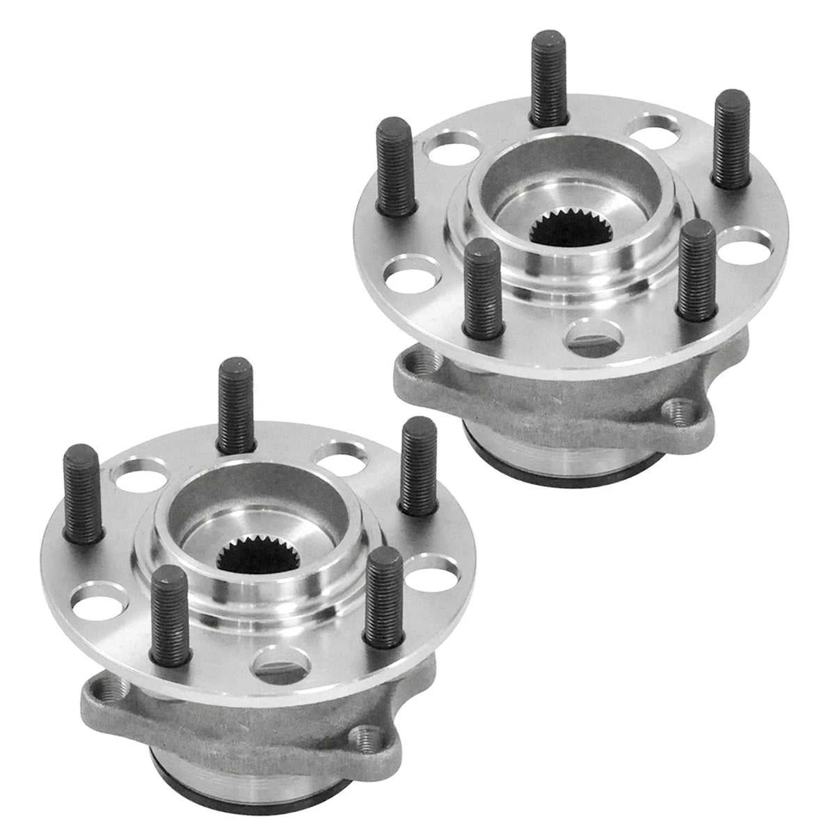 2X Rear Wheel Bearing Hubs Assembly 512333 for Jeep Compass Patriot (2007–2016)