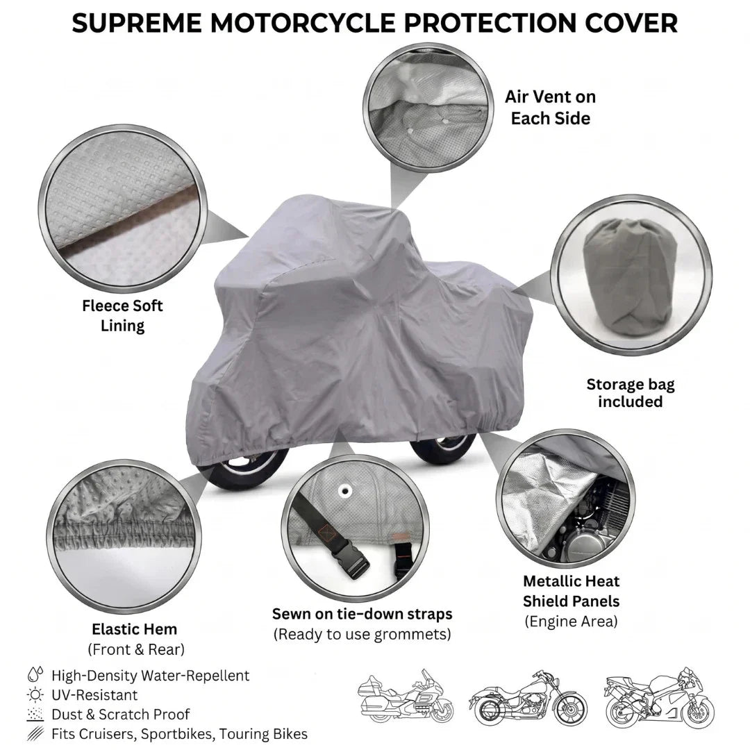Waterproof Storage Cover for Triumph America Motorcycle (2000–2019)
