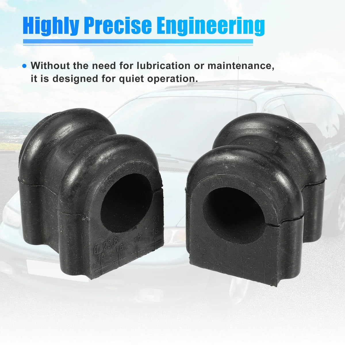 2 Pcs Suspension Stabilizer Bar Bushings No. 548132G001 for Kia Optima Rondo (2006–2013)