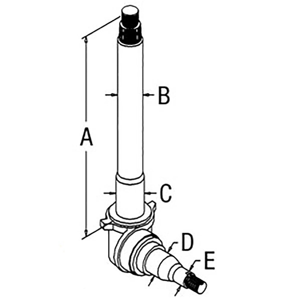 Spindle Heat Treated for Ford 5700 6700 7700