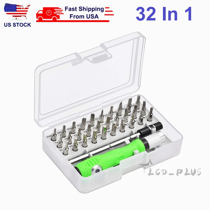 2X Magnetic Screwdriver Set for Professional Repair Tool Kit
