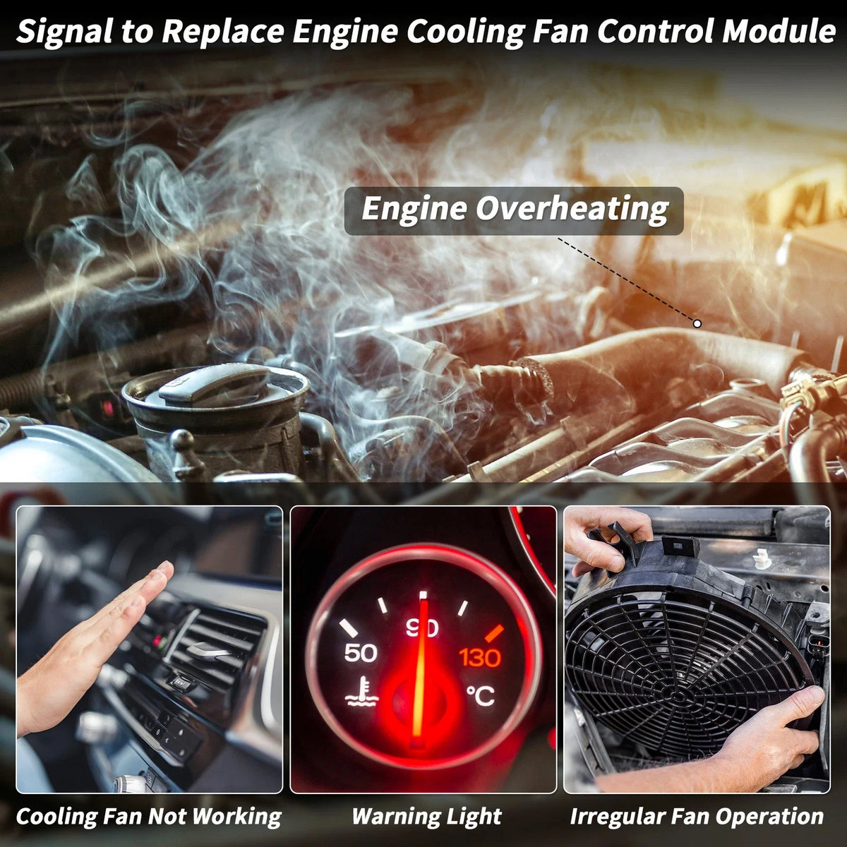 Engine Cooling Fan Control Module for Chevrolet Captiva (2008–2017)