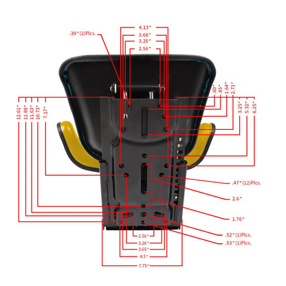 Suspension Seat for John Deere 5400 5410 6110