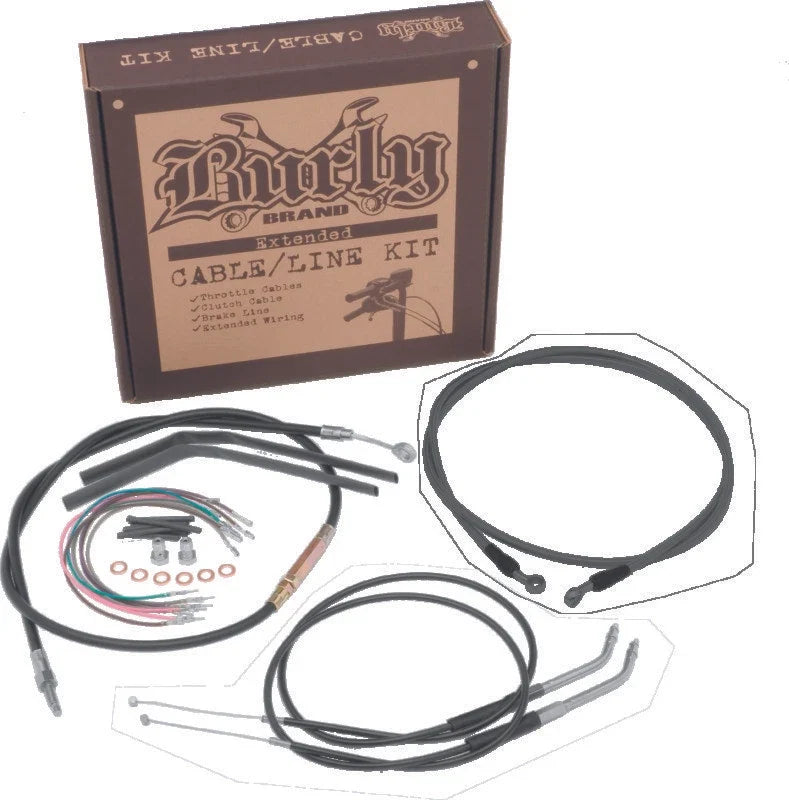 Control Kit 14in Gorilla for Harley Davidson FLSTC, FLSTF (2005–2017)