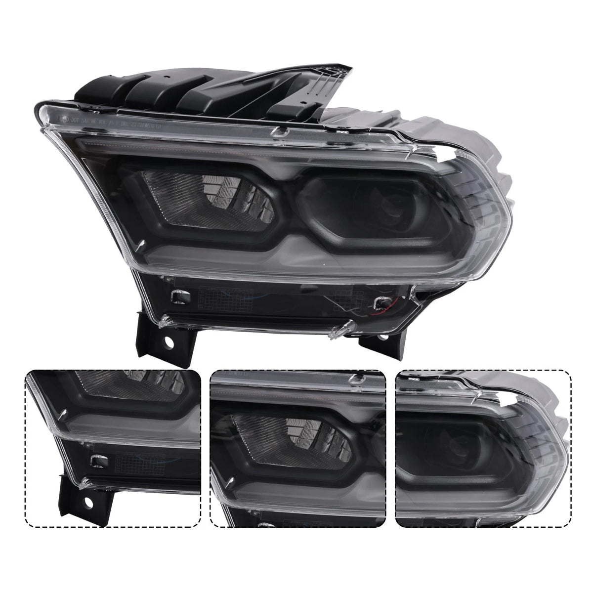 Full LED Headlight for Dodge Durango (2021–2024) CH2502344, 68433783AB, 68433783AC, 68433783AD, 68433783AE
