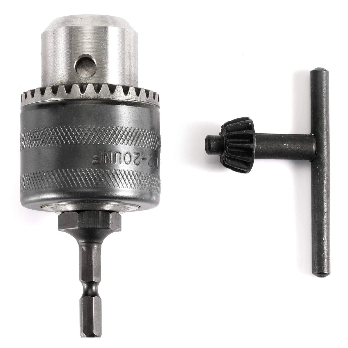 1/2" Drill Chuck with 1/4" Quick Change Hex Drive for