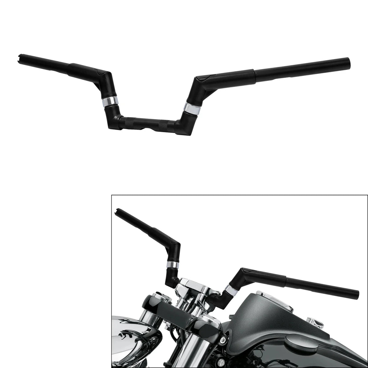 4" Rise Ape Hanger Handlebar for Harley Sportster XL883 XL1200 (2004–2023)