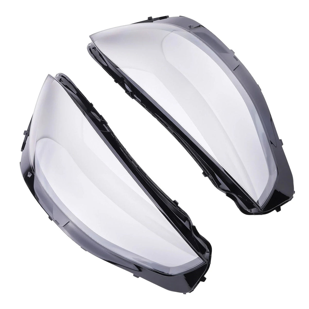 2X Headlight Lens Cover for Mercedes-Benz S Class W223 V223 Z223 (2020–2023)