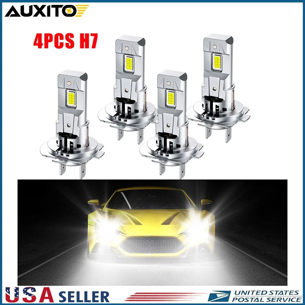 H7 LED Headlight Bulb Kit for - 6500K 60000LM