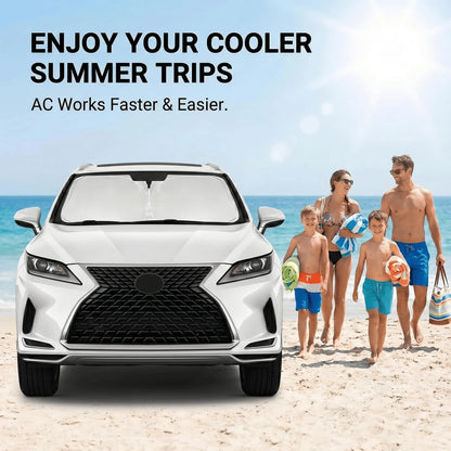 Custom Fit Windshield Sun Shade for Lexus RX (2023–2026)