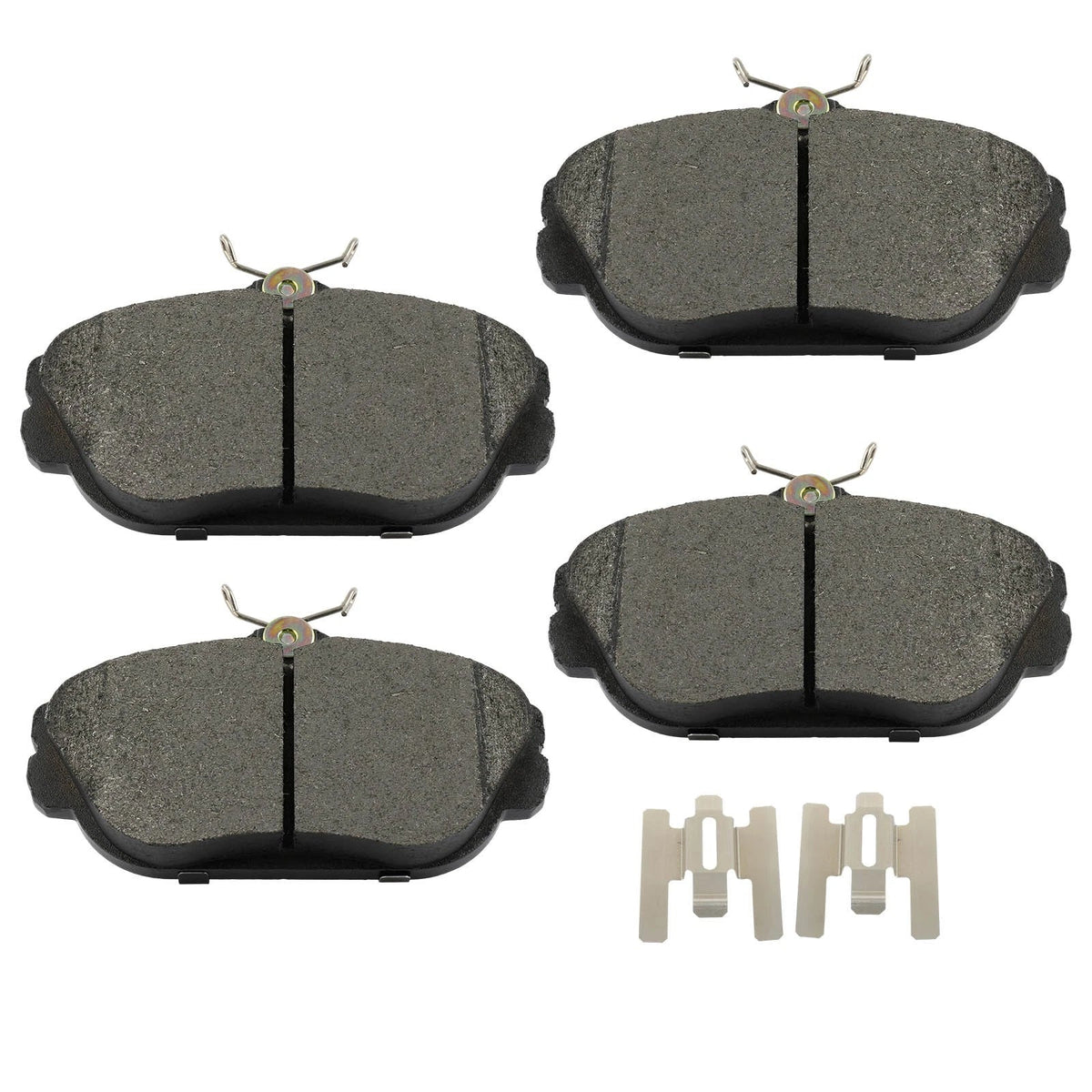 Set of 4 Front Semi-Metallic Brake Pads for Ford Taurus (1994–1997)