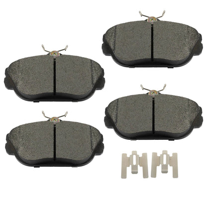Set of 4 Front Semi-Metallic Brake Pads for Ford Taurus (1994–1997)