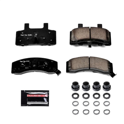 2X Powerstop Z23-370 Brake Pad Set Front for Chevy GMC K3500 (1988–1992)