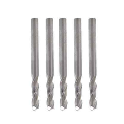 5 Pack 1/8" Diameter 2 Flute End Mill for Various Applications