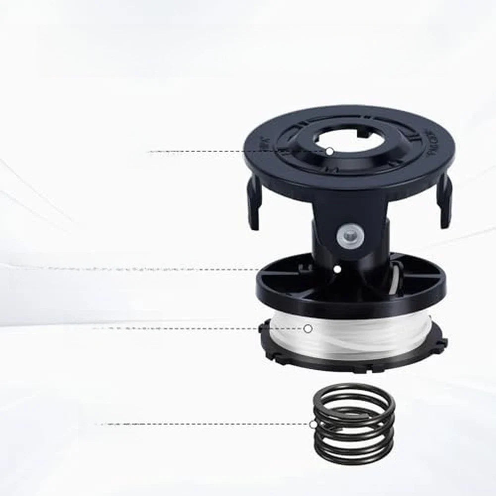 Set of 4 Nylon Spools with 2 Covers & 2 Springs for DUR181