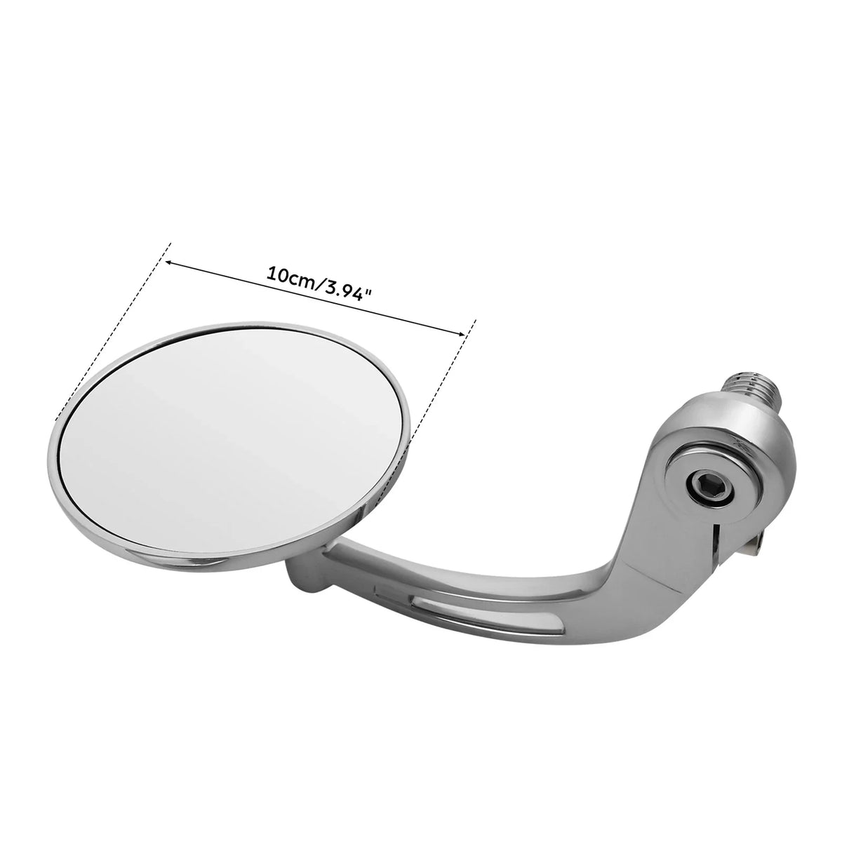 Chrome Bar End Rear-View Mirrors for Harley Sportster S (2021–2025)