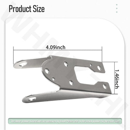 Transom Mount Bracket Spray Shield for Garmin Heavy-Duty Transducer